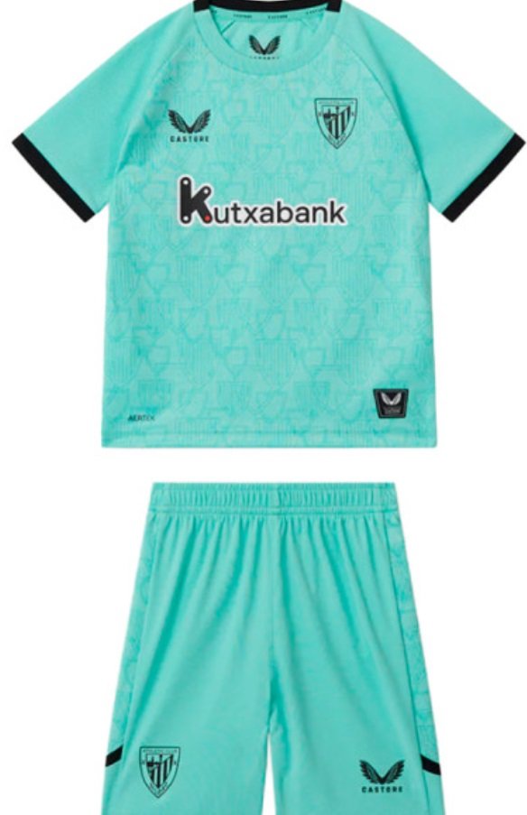 Kit infantil III Athletic Bilbao 2025 2026 Castore oficial 